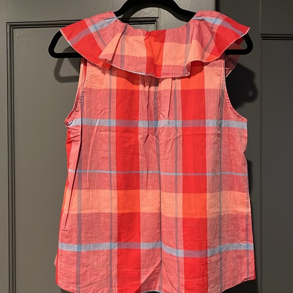 Sleeveless plaid top - Picture 3 of 3